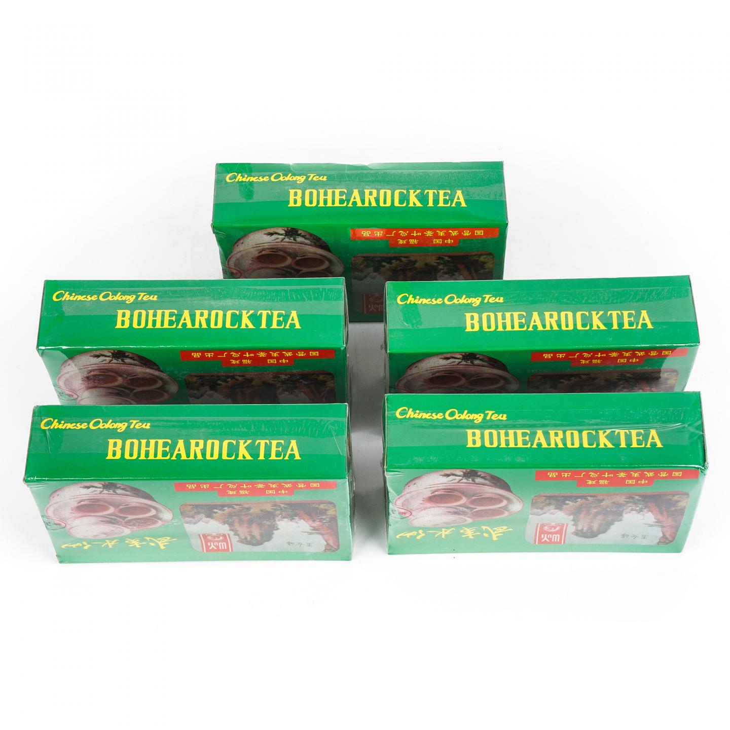 1998年 国营武夷山市茶叶总厂 精制正岩特级水仙 5盒组*100克