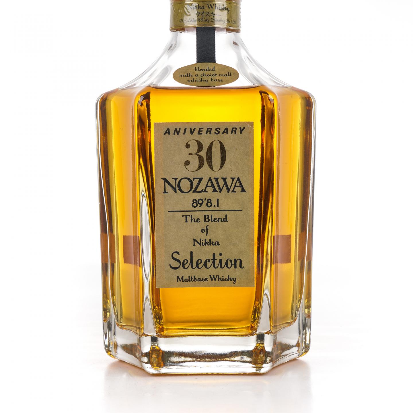 Nikka Selection 调和威士忌 Nozawa 30周年纪念 660ml