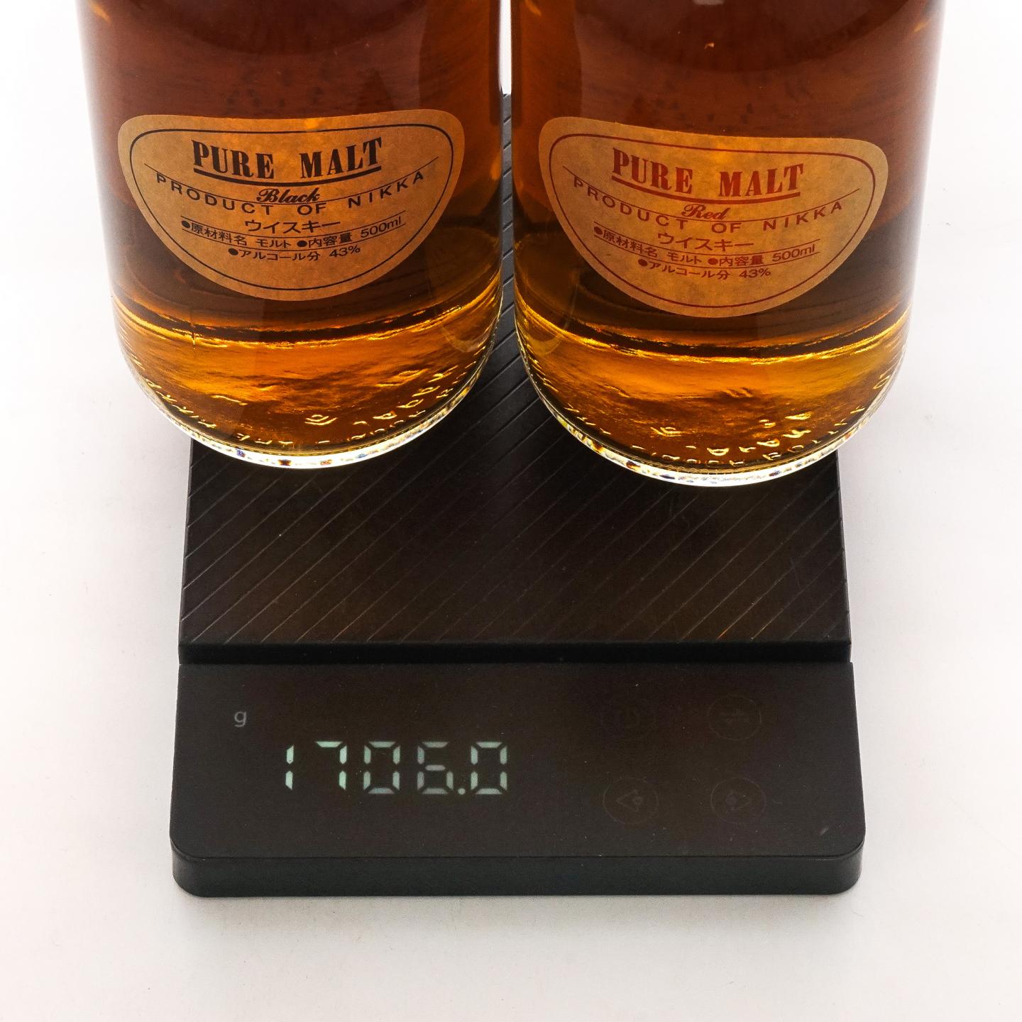 Nikka Red/Black Pure Malt 500ml*2瓶组