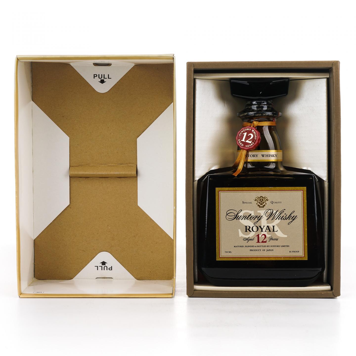 三得利 金花标 Royal 12年 SR 2支组