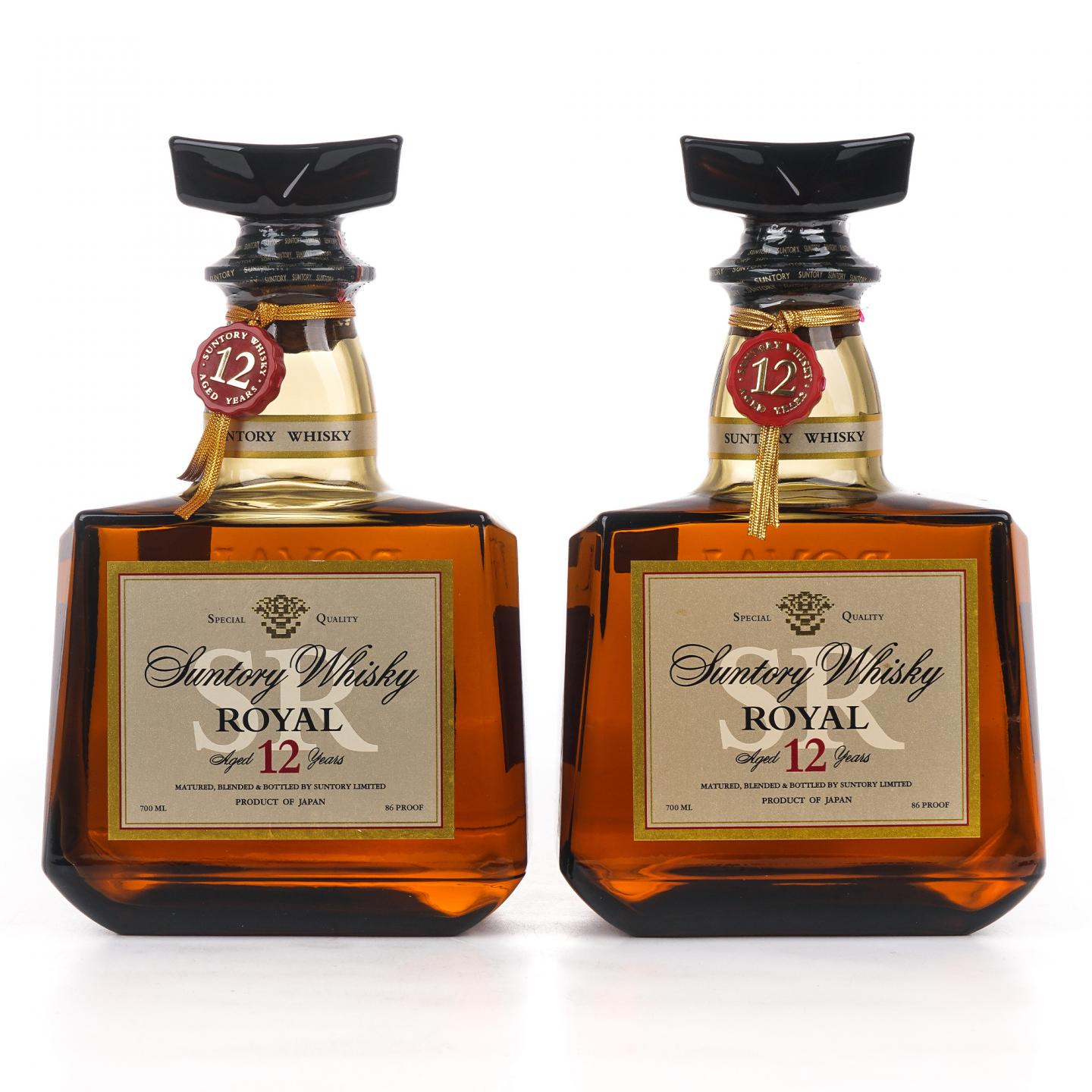 三得利 金花标 Royal 12年 SR 2支组