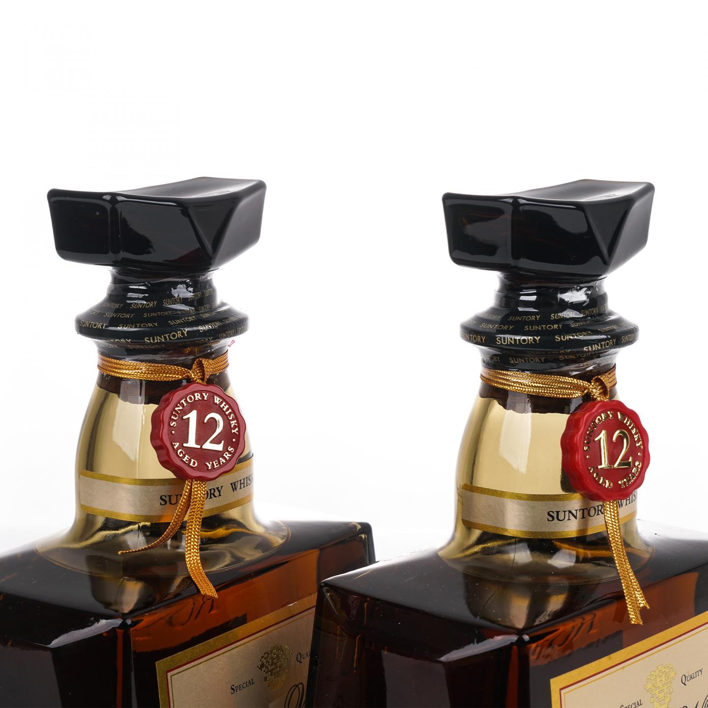 三得利 金花标 Royal 12年 SR 2支组