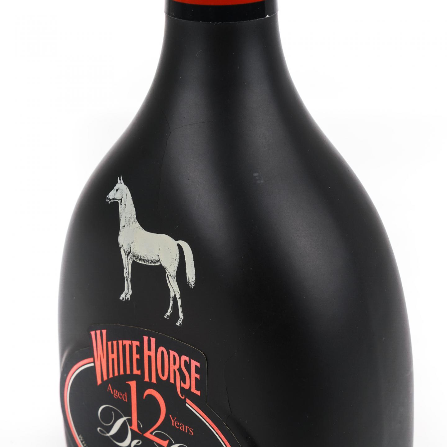White Horse 白马 12年 1980s 特级 黑瓷瓶 750ml