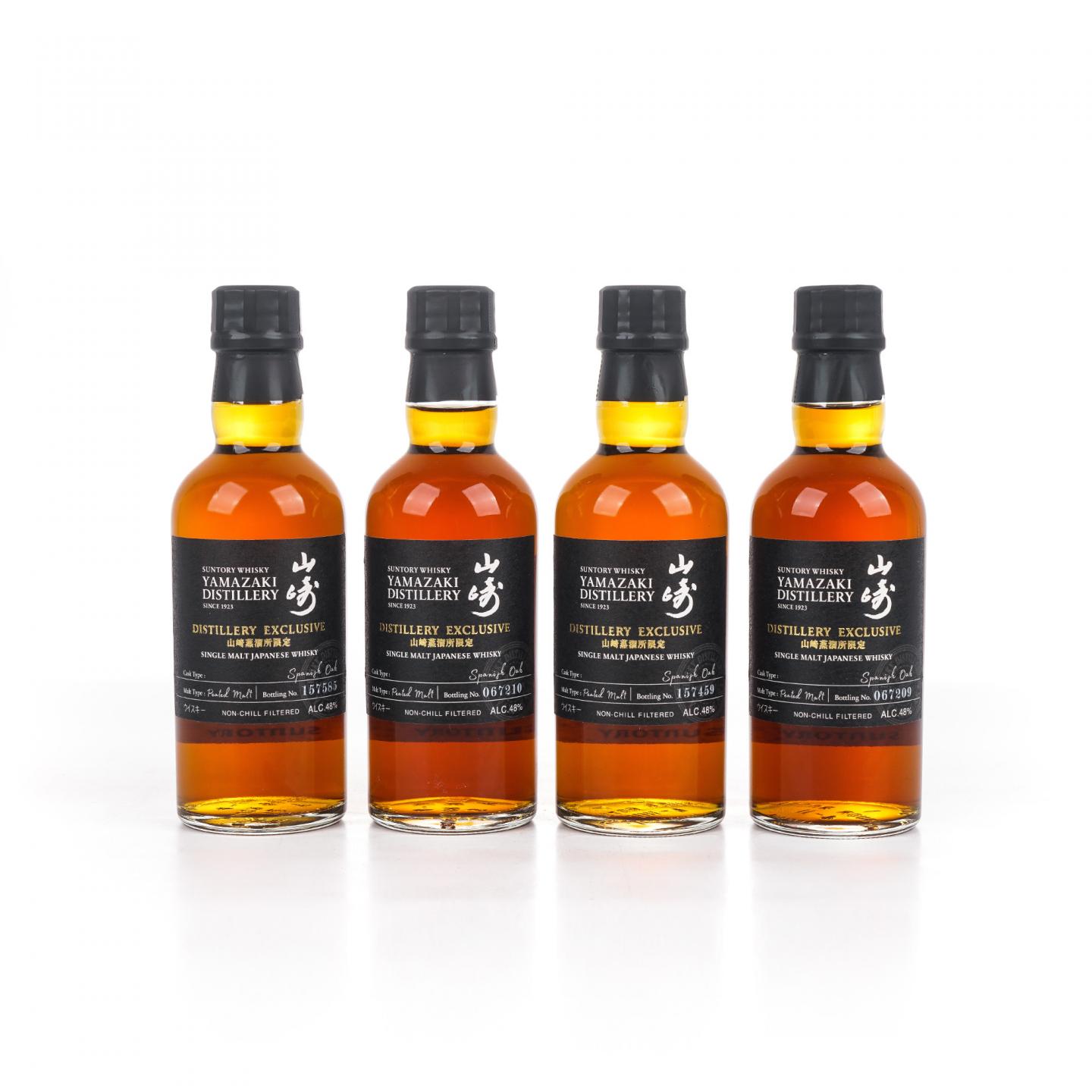 【中样】山崎蒸馏所限定 Peated Malt 4瓶组*180ml