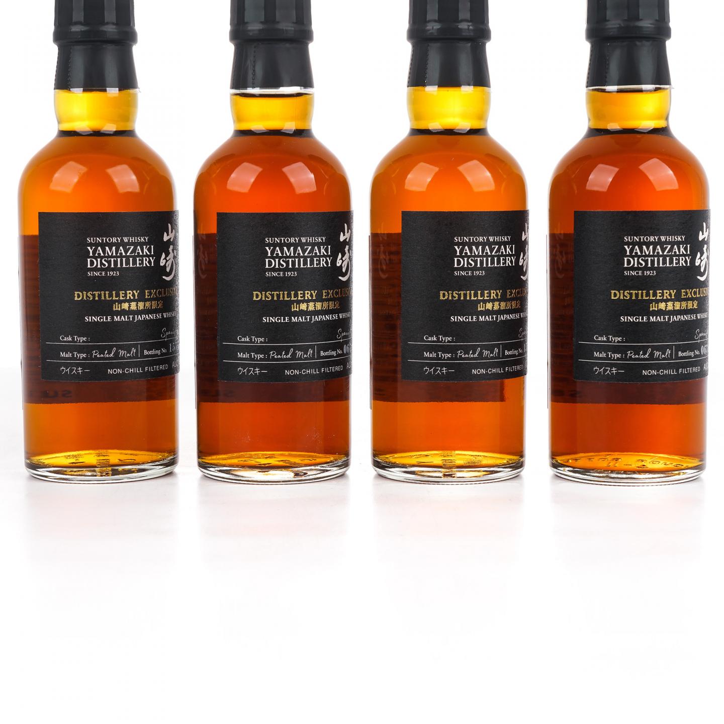 【中样】山崎蒸馏所限定 Peated Malt 4瓶组*180ml