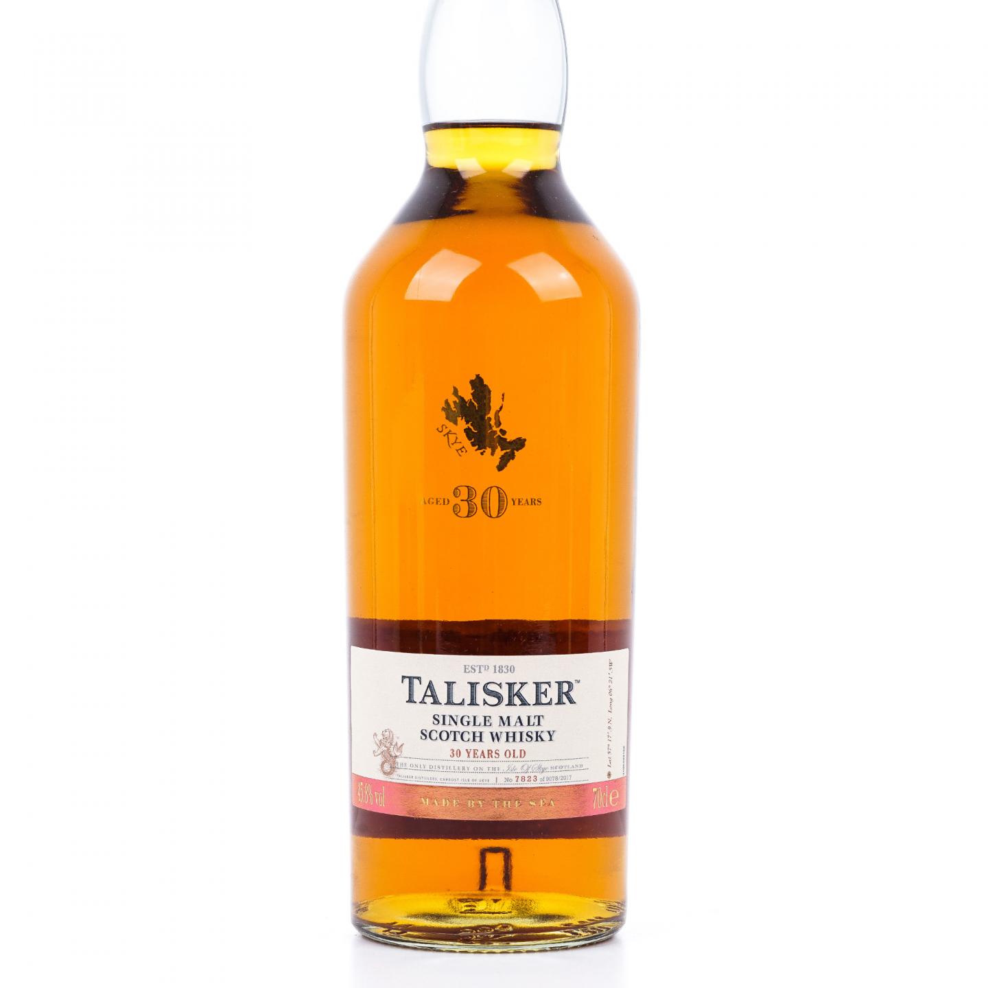 Talisker 泰斯卡 30年 2017 行货 700ml