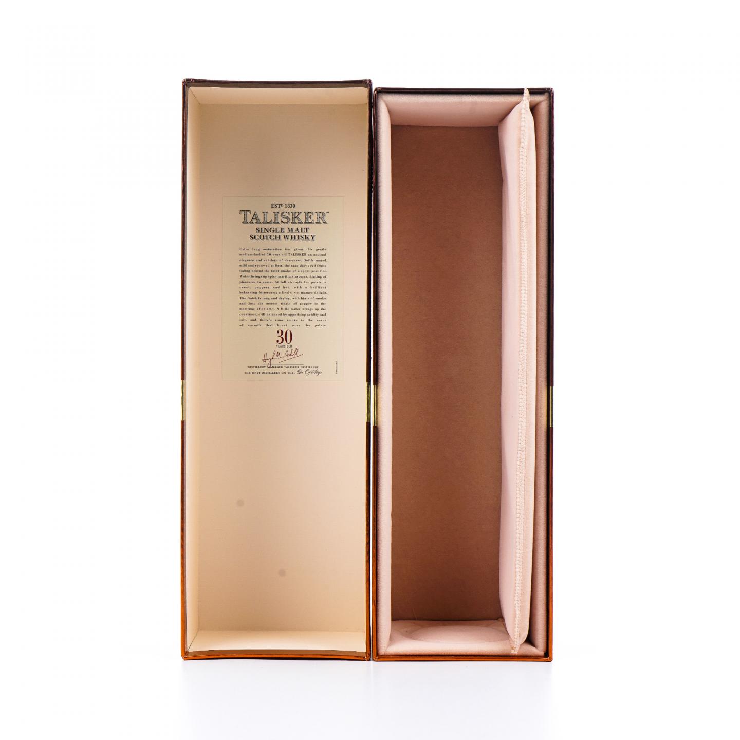 Talisker 泰斯卡 30年 2017 行货 700ml