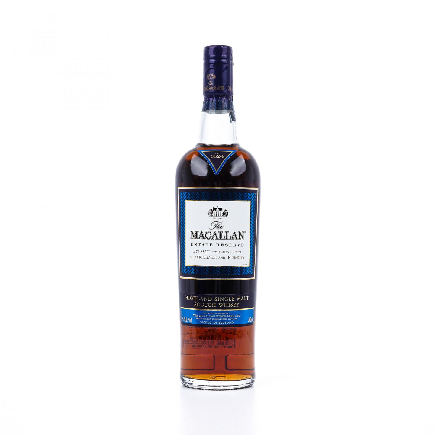 Macallan 麦卡伦 1824 Estate Reserve 蓝标酒庄珍藏
