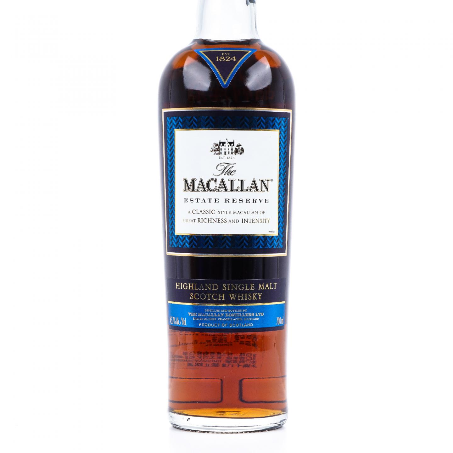 Macallan 麦卡伦 1824 Estate Reserve 蓝标酒庄珍藏