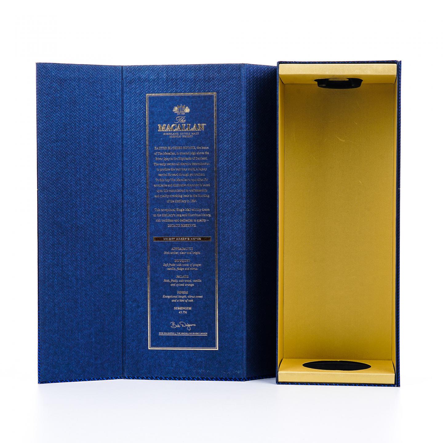 Macallan 麦卡伦 1824 Estate Reserve 蓝标酒庄珍藏