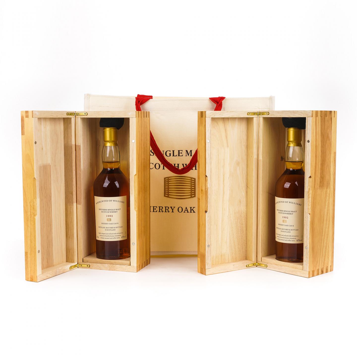 Whirlwind Of Williami 雪莉桶 2瓶组*木礼盒