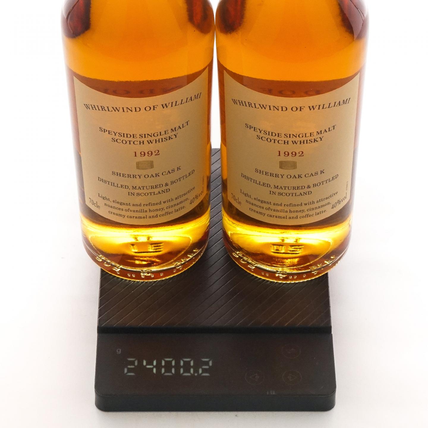 Whirlwind Of Williami 雪莉桶 2瓶组*木礼盒
