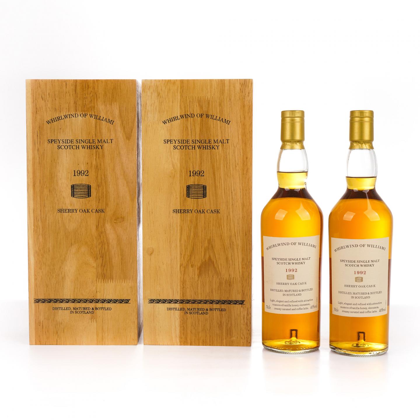 Whirlwind Of Williami 雪莉桶 木礼盒 2瓶组
