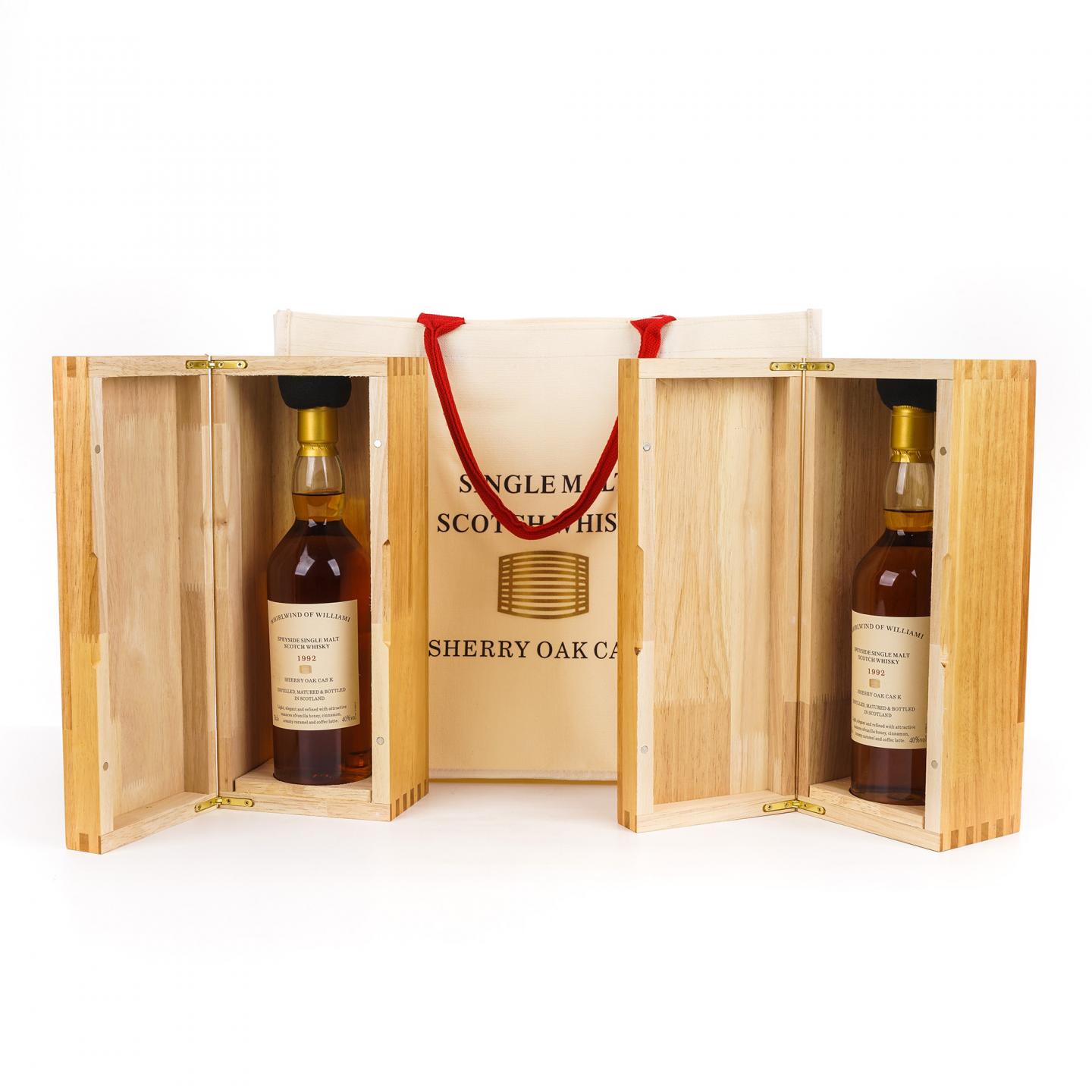 Whirlwind Of Williami 雪莉桶 木礼盒 2瓶组