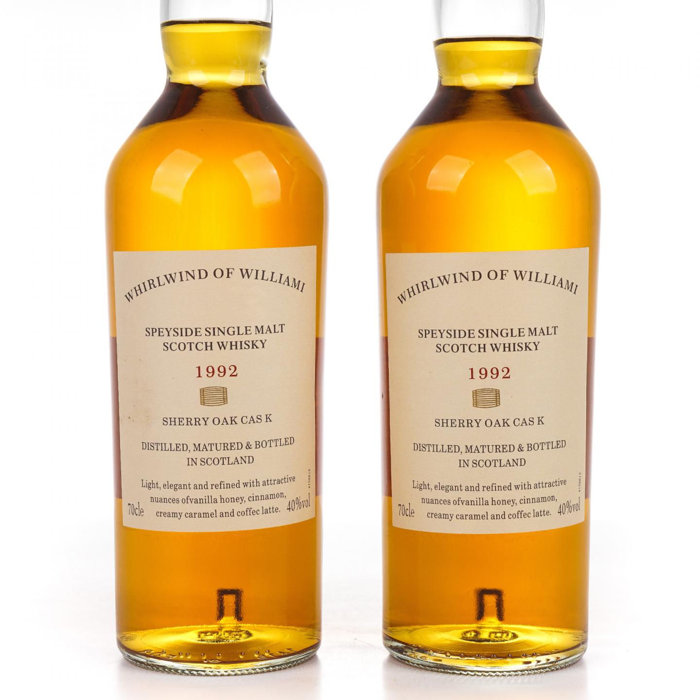 Whirlwind Of Williami 雪莉桶 木礼盒 2瓶组
