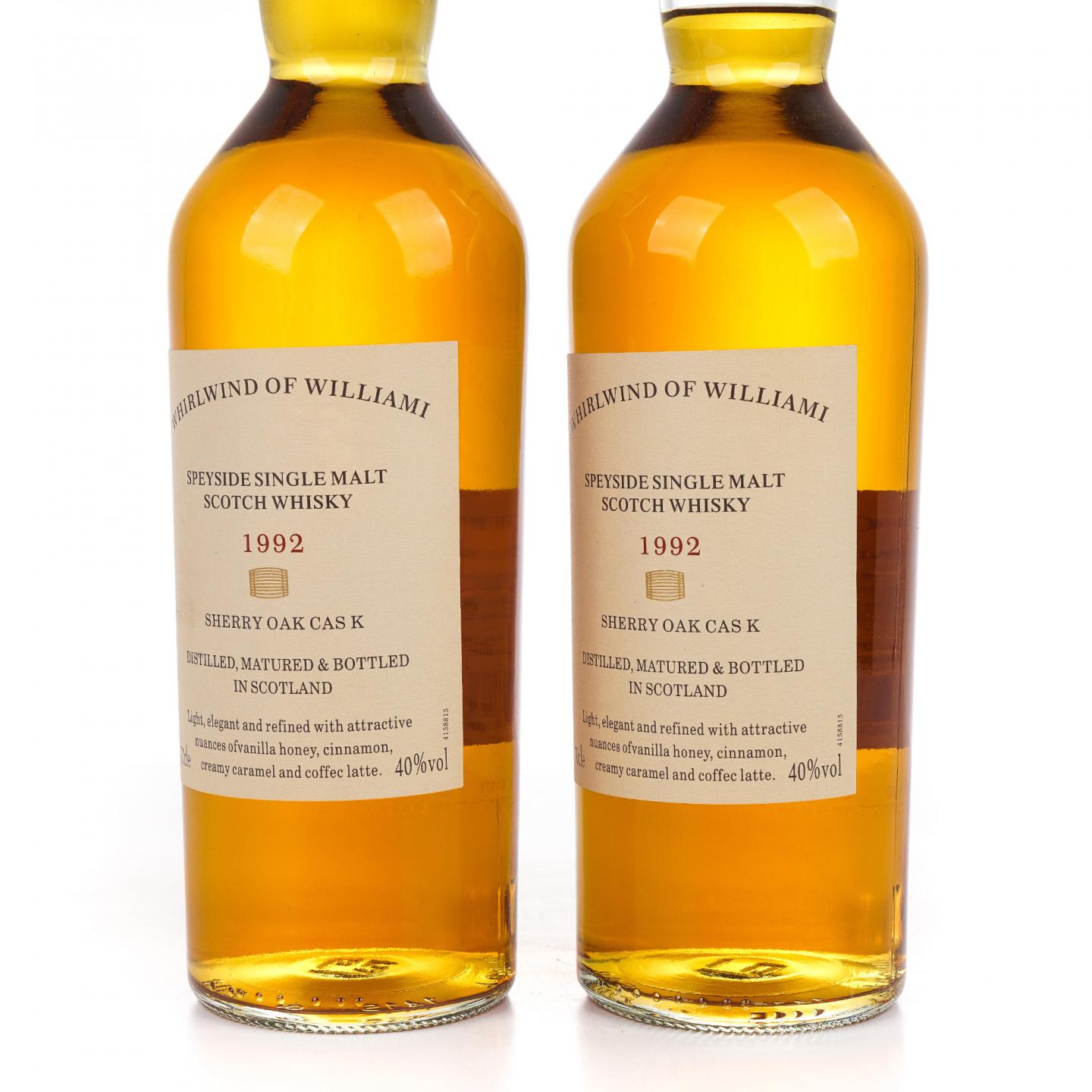 Whirlwind Of Williami 雪莉桶 木礼盒 2瓶组