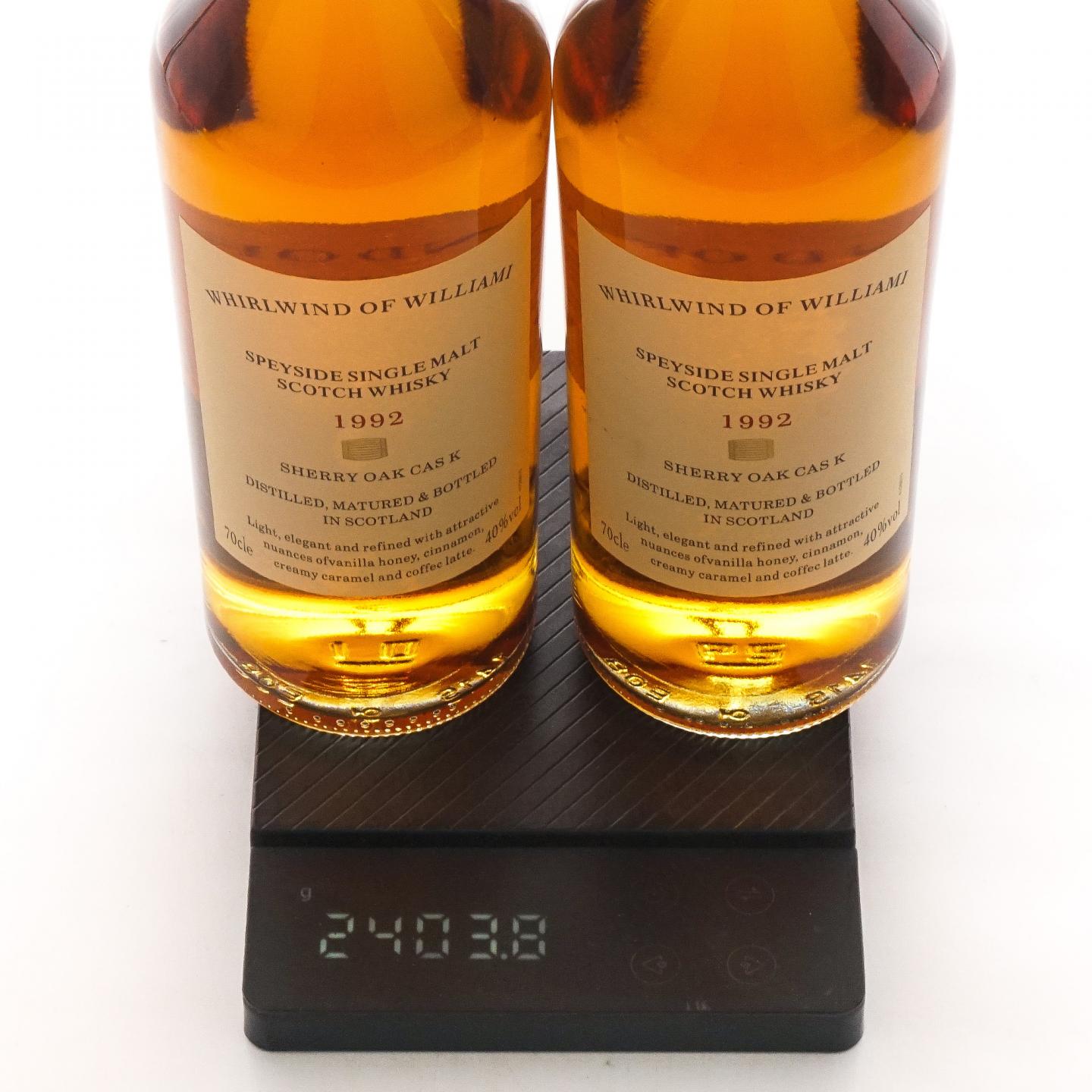 Whirlwind Of Williami 雪莉桶 木礼盒 2瓶组