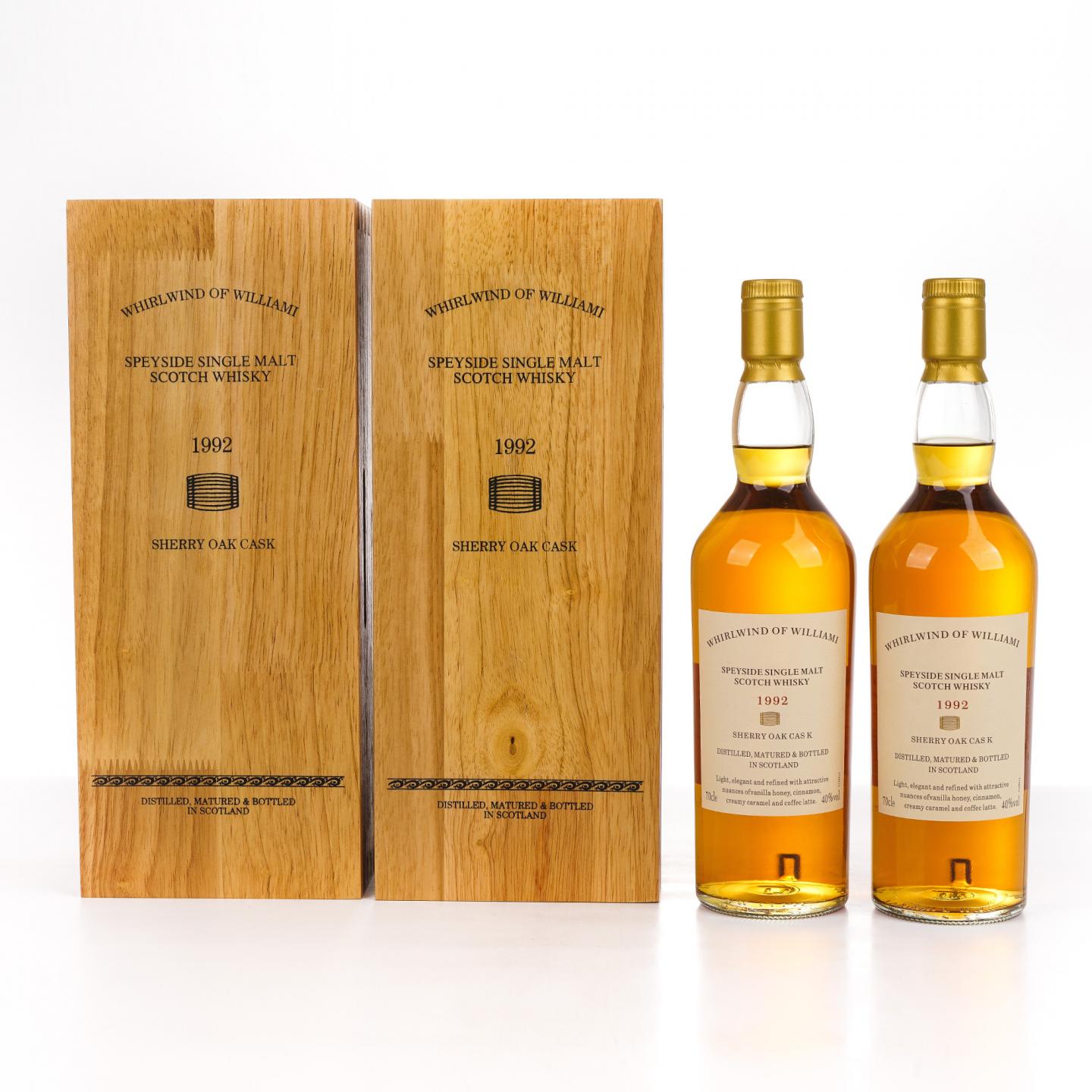 Whirlwind Of Williami 雪莉桶 木礼盒 2瓶组*700ml