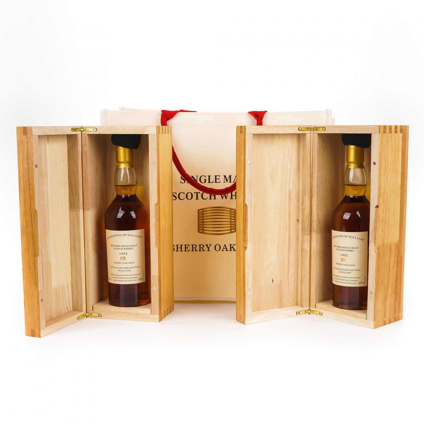 Whirlwind Of Williami 雪莉桶 木礼盒 2瓶组*700ml