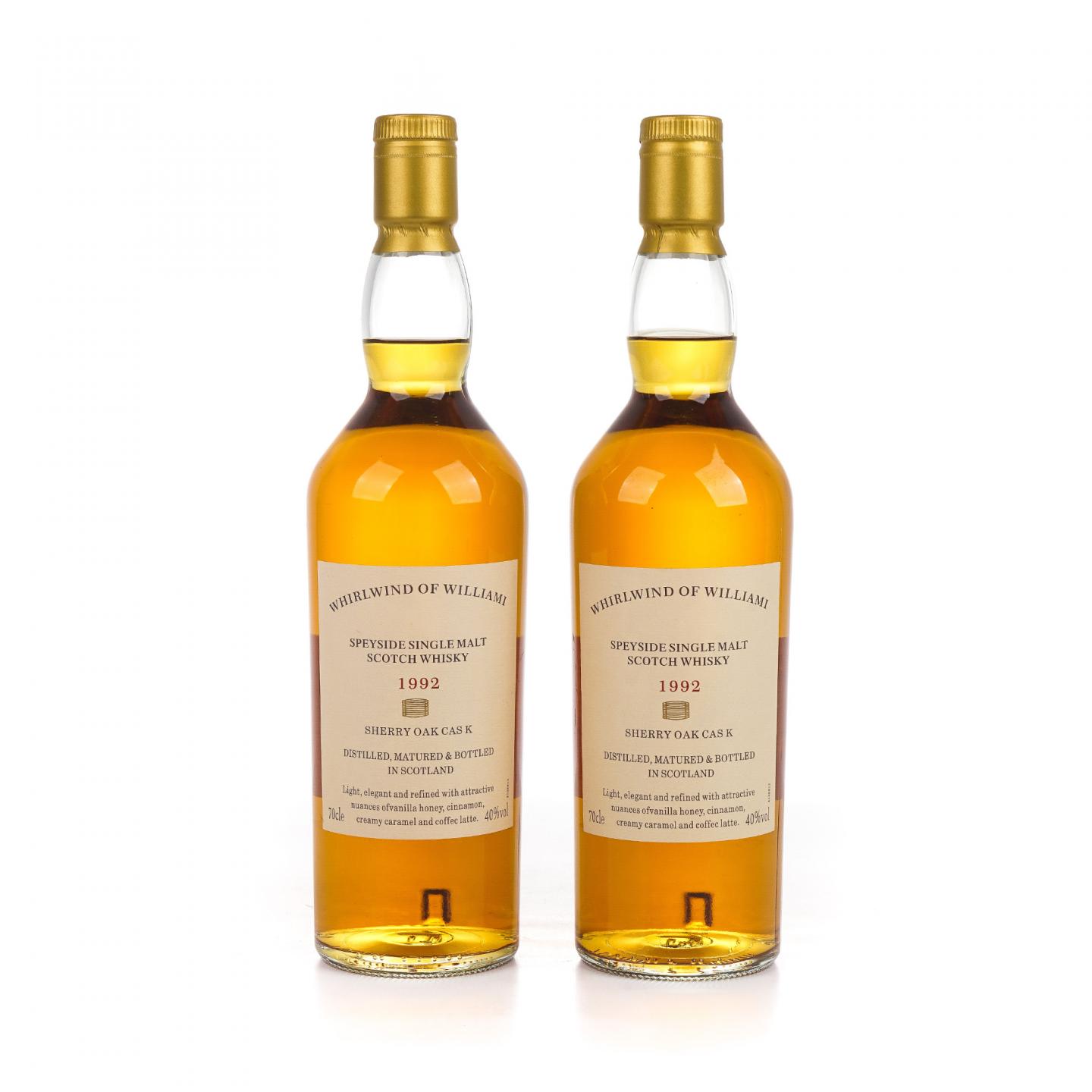 Whirlwind Of Williami 雪莉桶 木礼盒 2瓶组*700ml