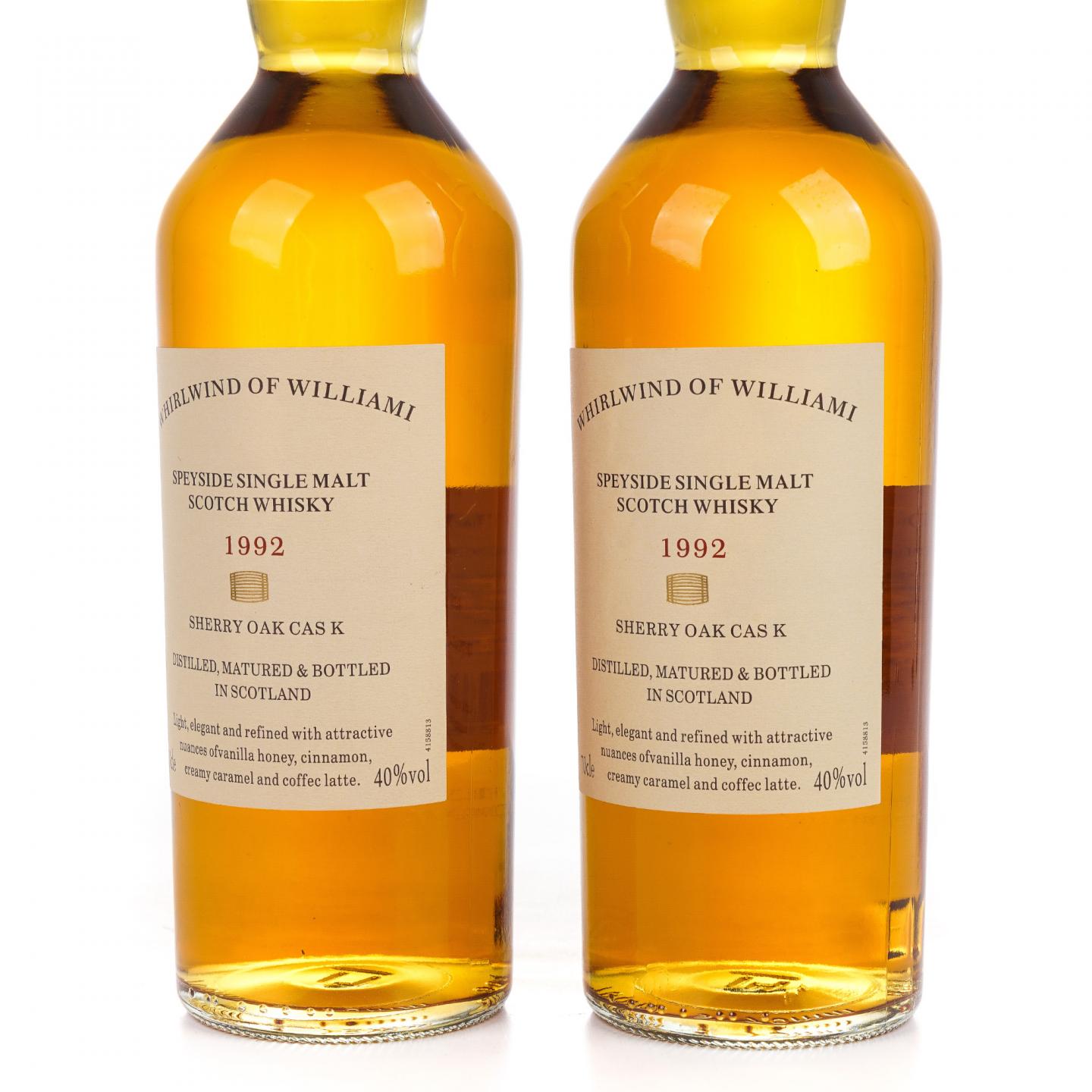 Whirlwind Of Williami 雪莉桶 木礼盒 2瓶组*700ml