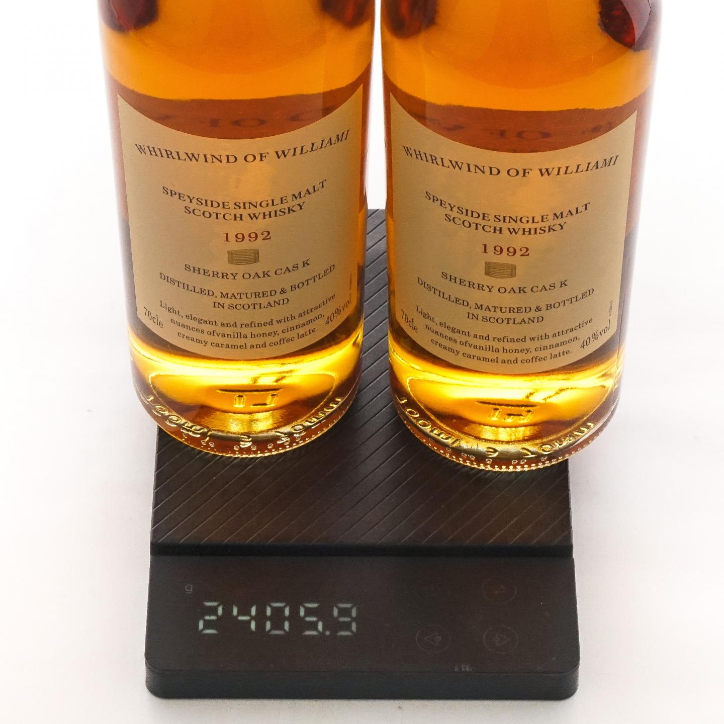 Whirlwind Of Williami 雪莉桶 木礼盒 2瓶组*700ml