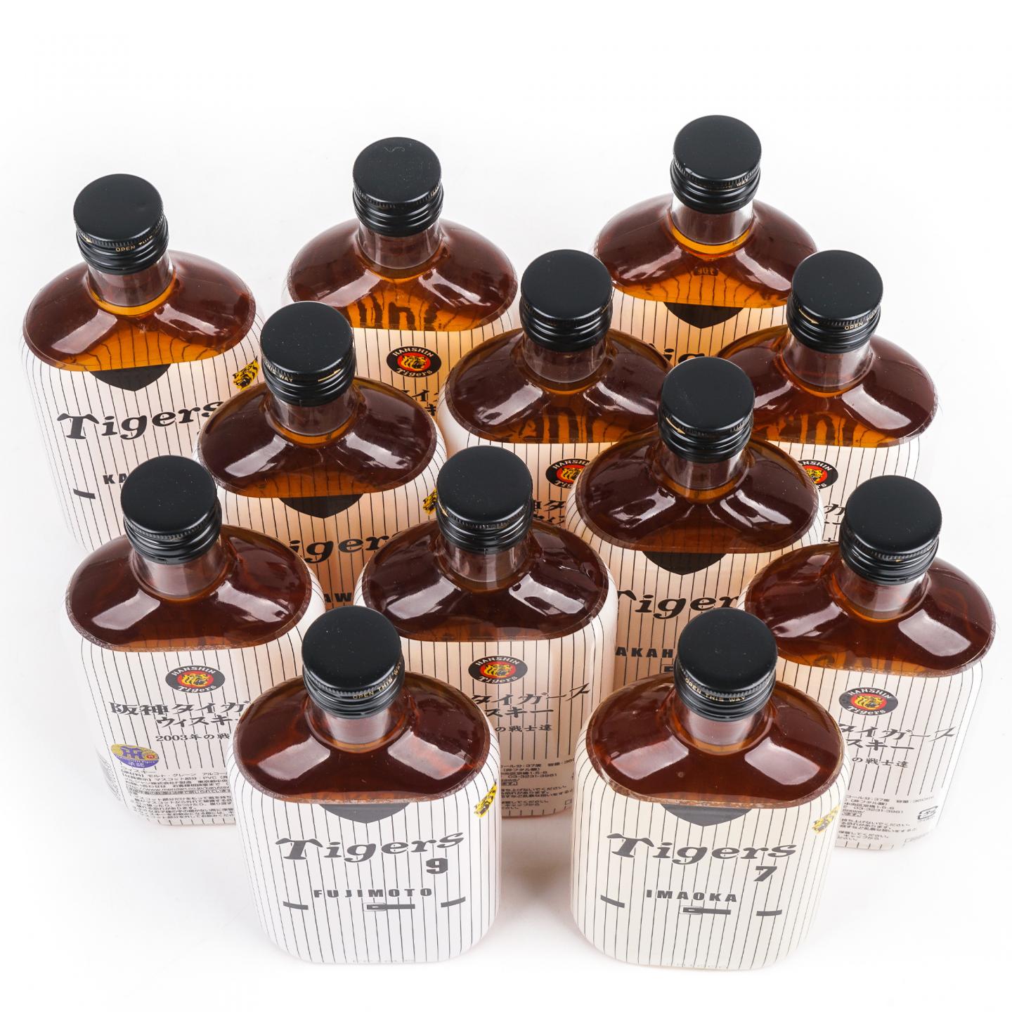 轻井泽 阪神虎队2003夺冠纪念 12支组*360ml