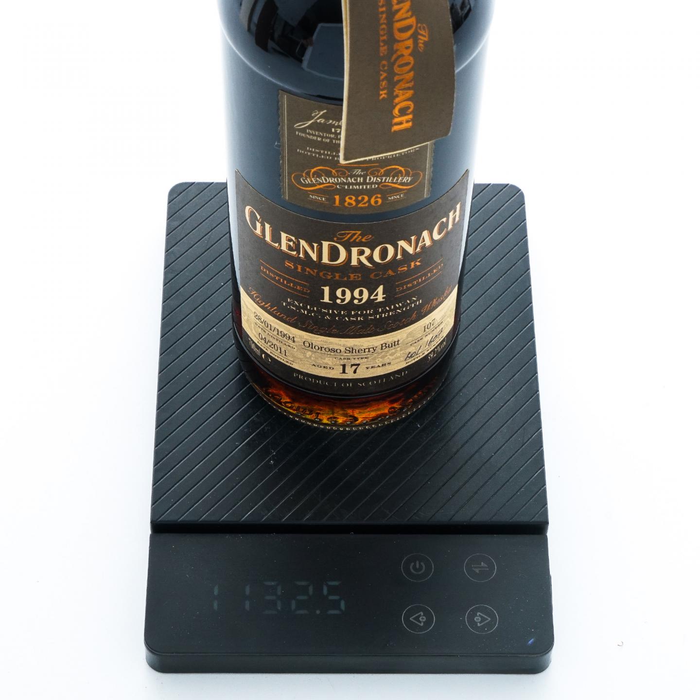 Glendronach 格兰多纳 17年 1994-2011 雪莉单桶#107