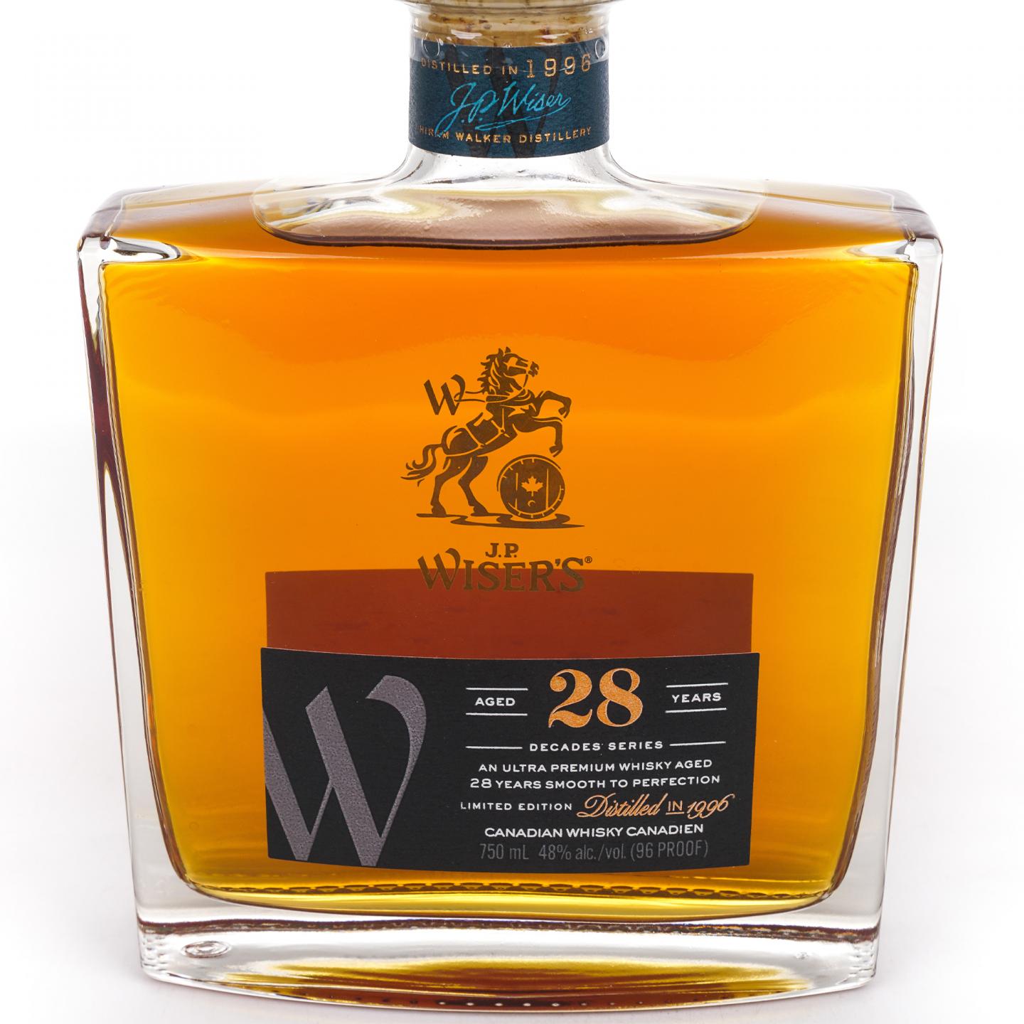 J.P. Wiser's 28年 1996 加拿大威士忌 750ml