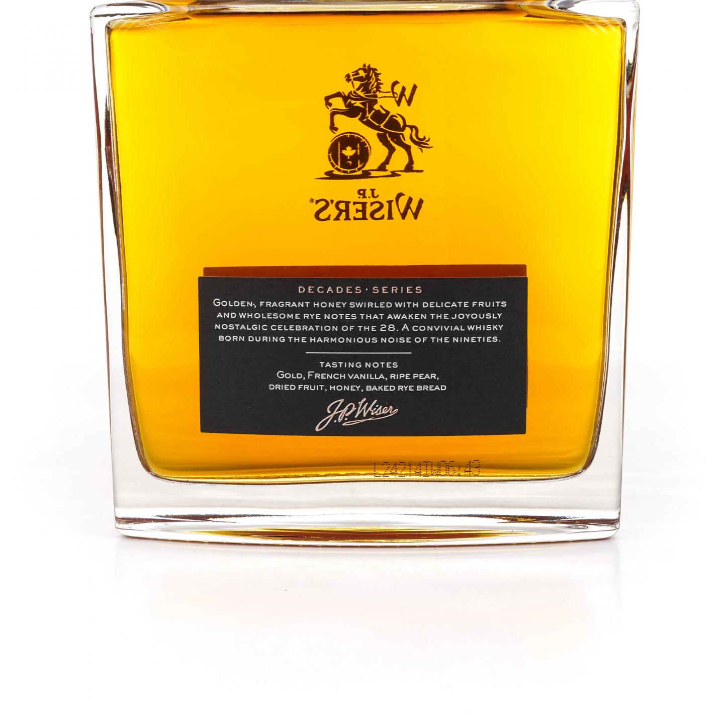 J.P. Wiser's 28年 1996 加拿大威士忌 750ml