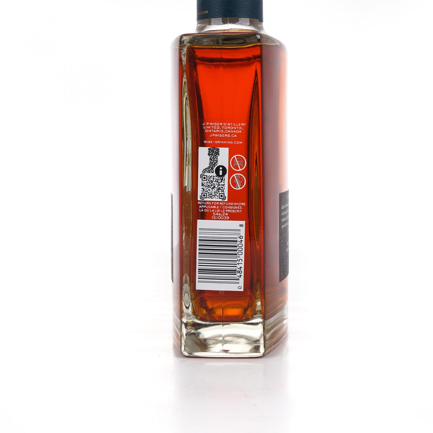 J.P. Wiser's 28年 1996 加拿大威士忌 750ml