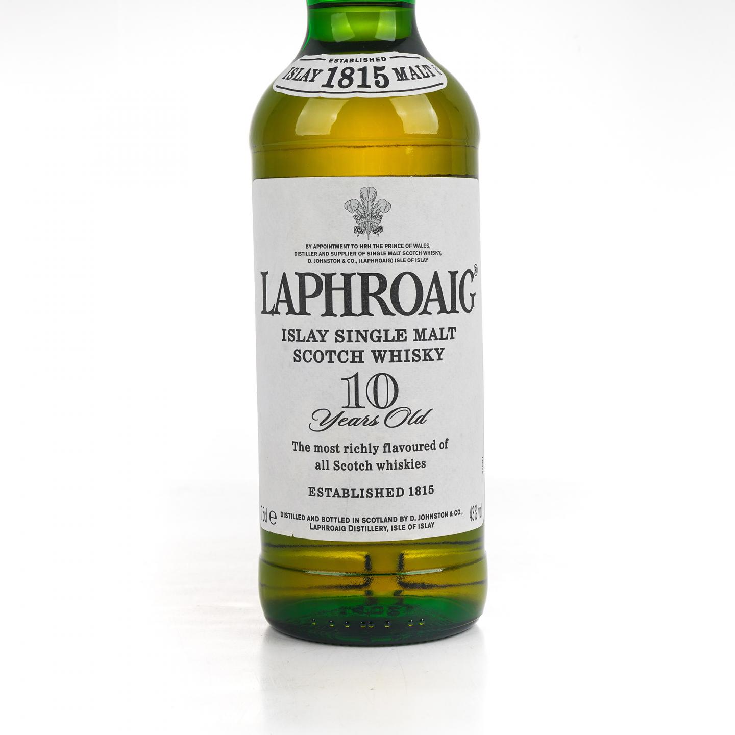 Caol Ila 卡尔里拉 18年/Laphroaig 拉弗格 10年 700ml+750ml 2瓶组