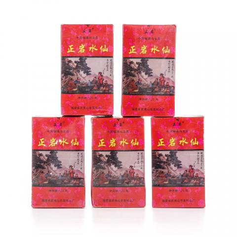 1998年 武夷山市茶叶总厂精制 正岩水仙 5盒组*125克