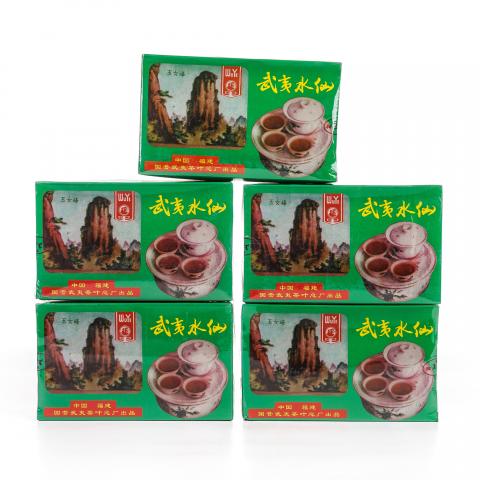 1998年 国营武夷山市茶叶总厂 精制正岩特级水仙 5盒组*100克