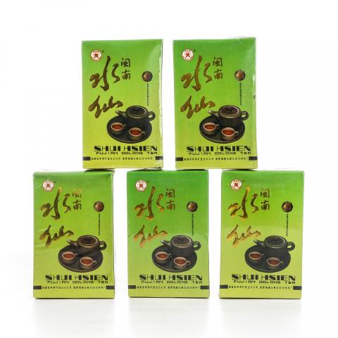1990年代 国营北硿华侨茶厂 闽南水仙 5盒组*125克