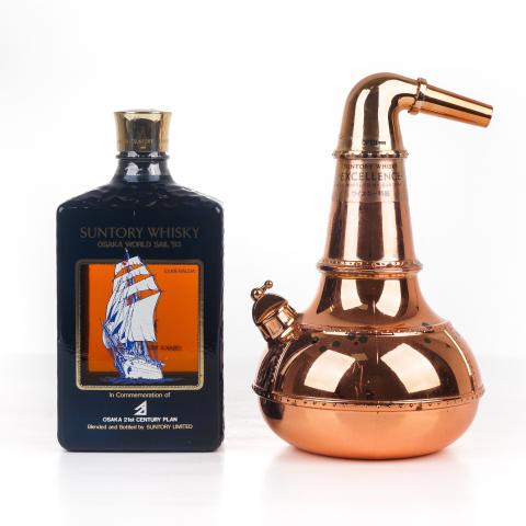 三得利 蒸馏器造型/Osaka World Sail’83 760ml+720ml