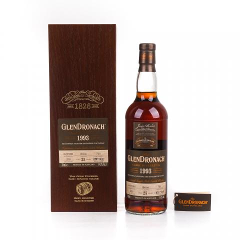 Glendronach 格兰多纳 25年 1993-2019 雪莉桶#7431