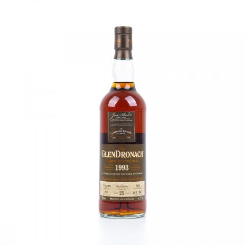 Glendronach 格兰多纳 25年 1993-2019 雪莉桶#5854