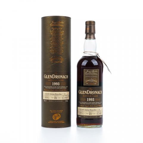 Glendronach 格兰多纳 21年 1993-2014 雪莉单桶#37