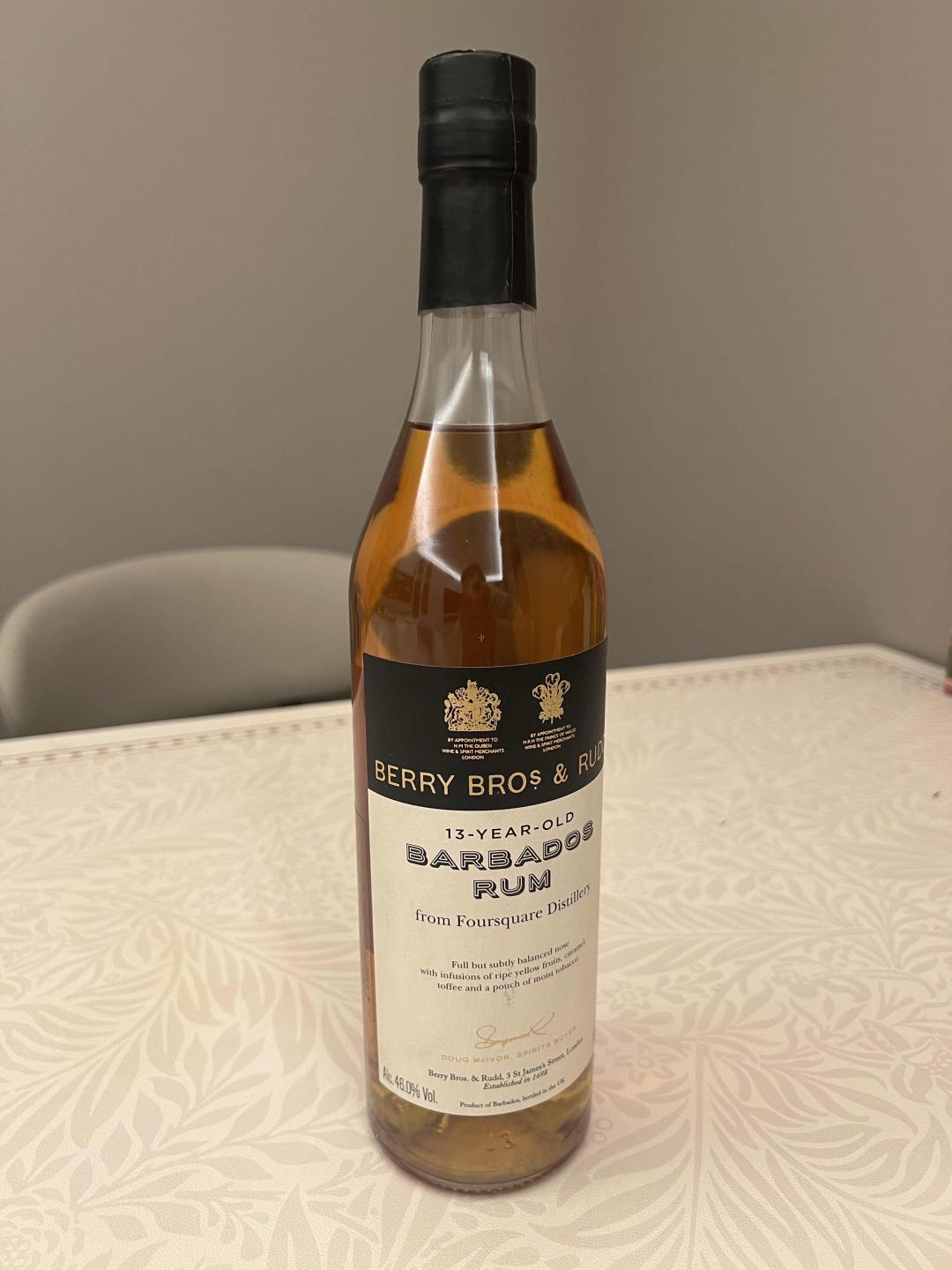 BBR 13年四方Foursquare朗姆酒