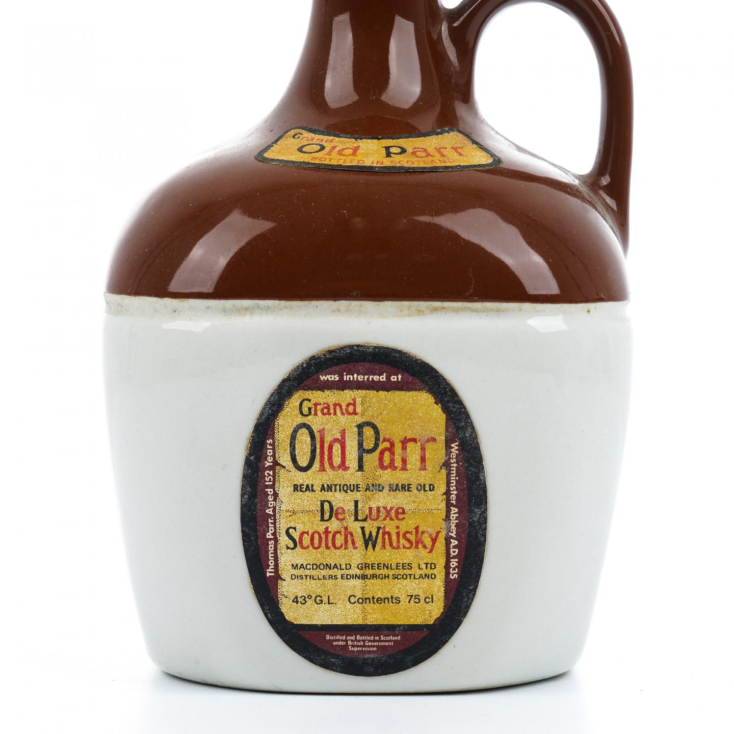 Grand Old Parr 调和 De Luxe Scotch Whisky 瓷瓶 750ml