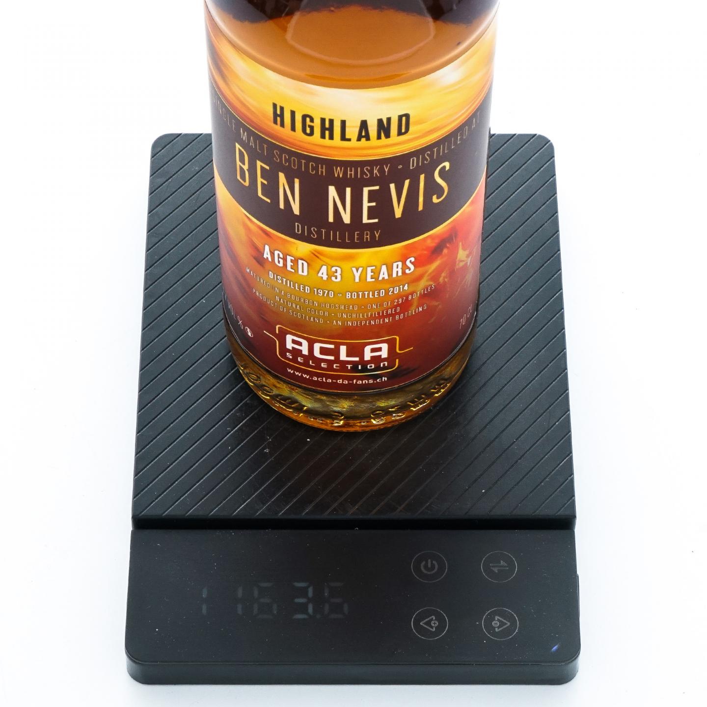 Ben Nevis 本尼维斯 43年 1970-2014 AdF 44.7%Vol.