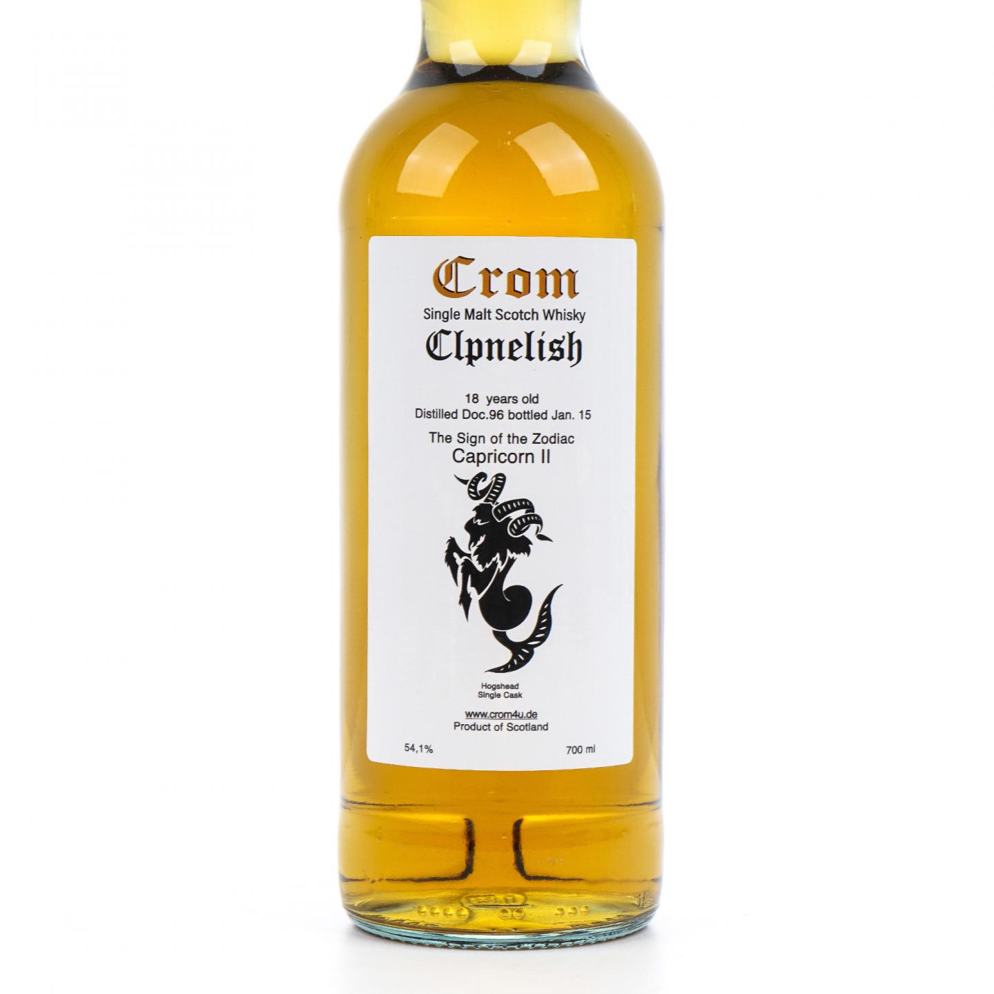 Clynelish 克里尼利基 18年 1996-2015 单桶 十二星座之摩羯座Crom