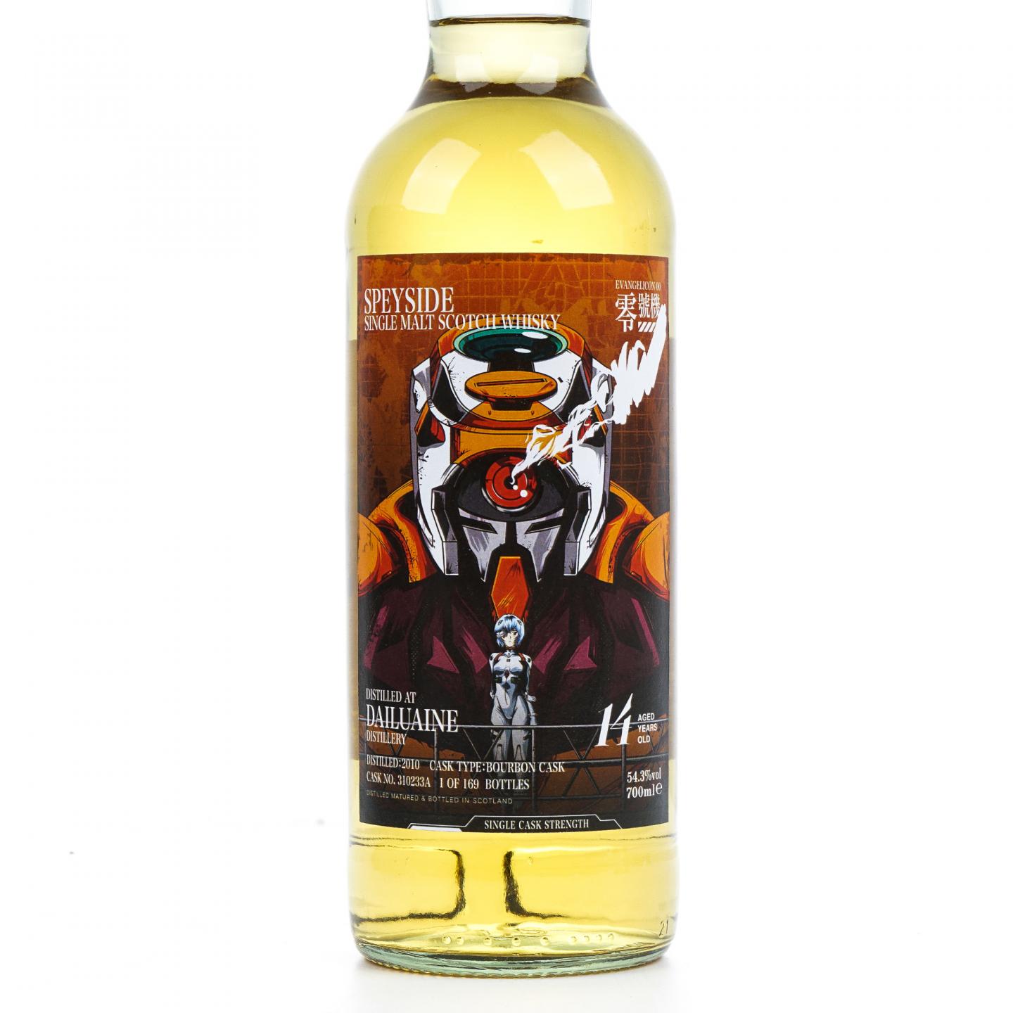 Dailuaine 大云 14年 2010 EVA零号机绫波丽 30周年联名款 单桶礼盒