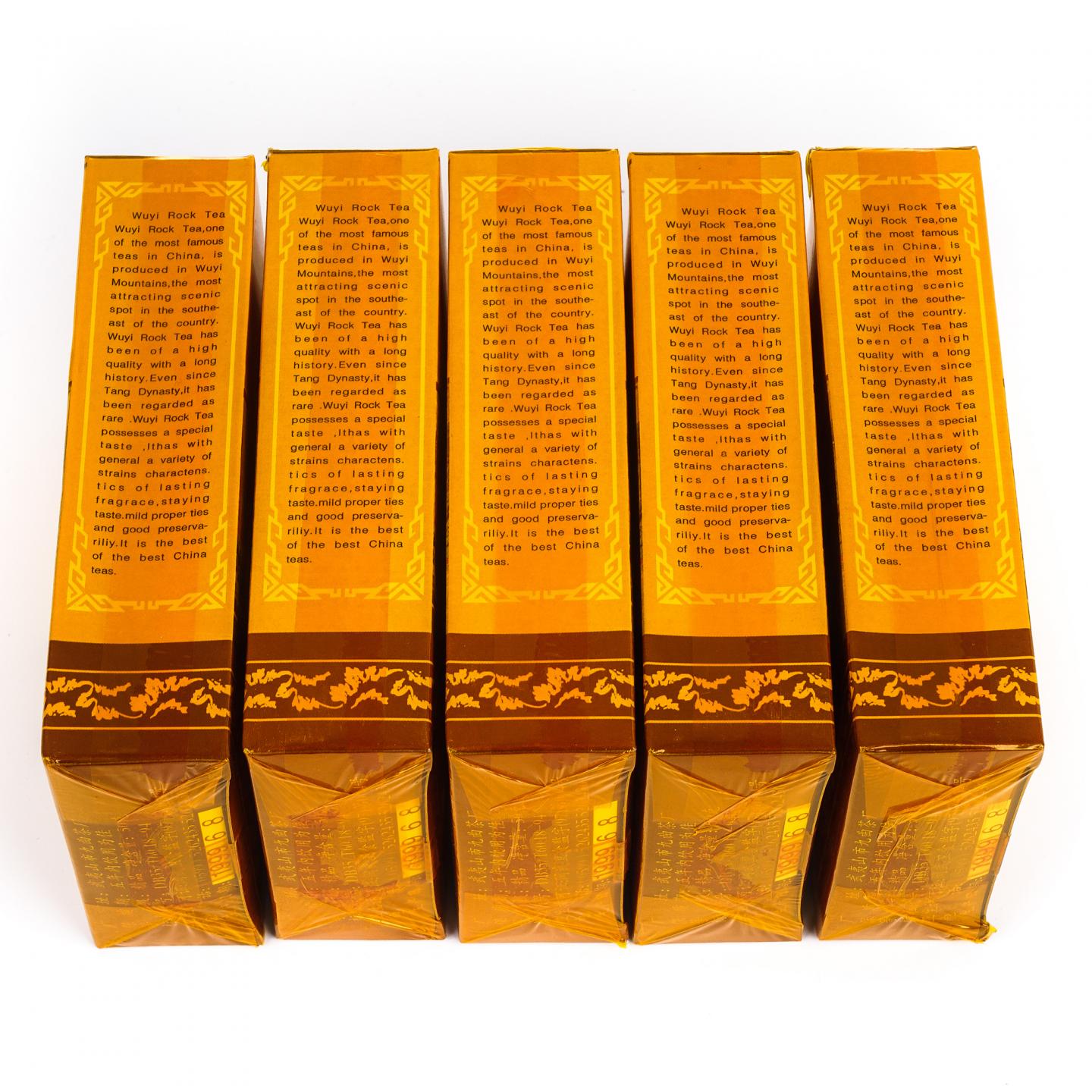 1999年 武夷山市九曲茶厂 正岩精品肉桂 5盒*50克