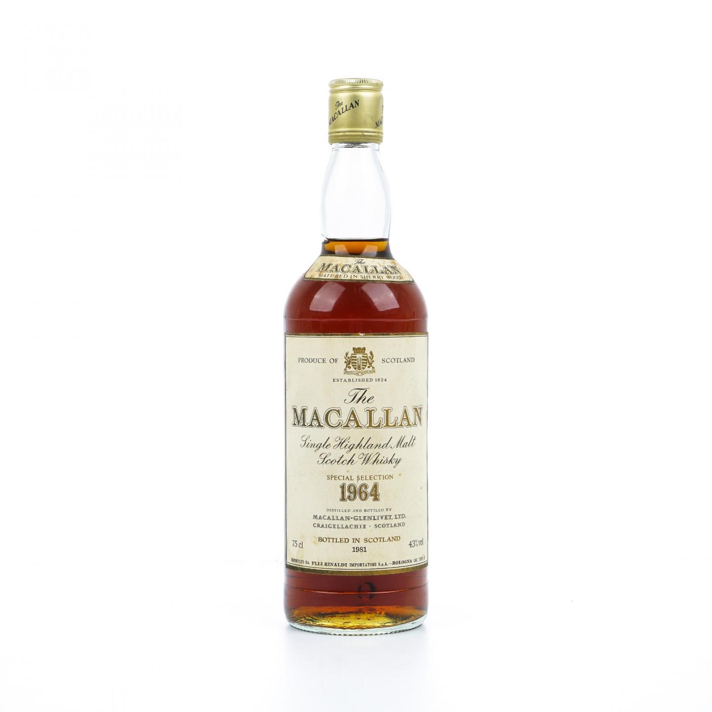 Macallan 麦卡伦 1964-1981 雪莉桶 750ml