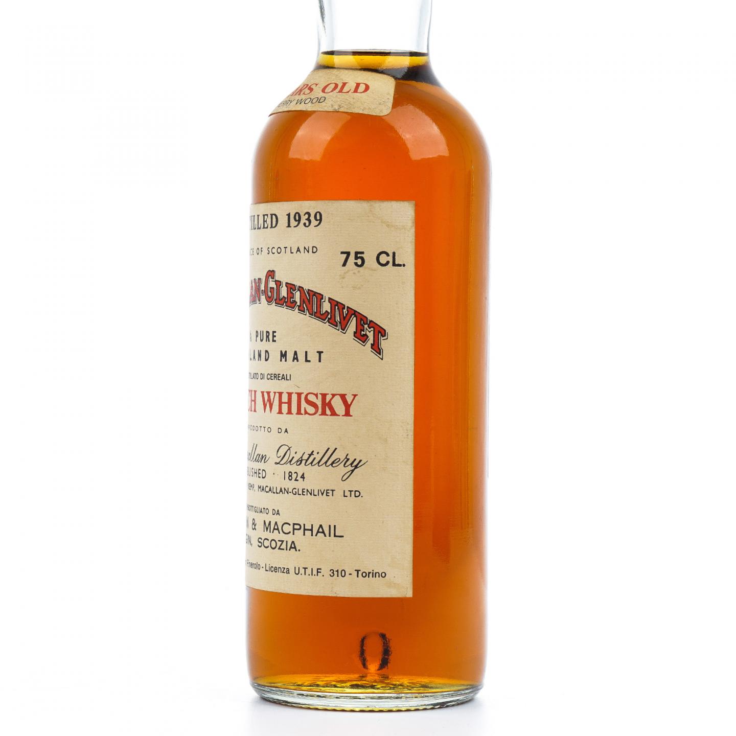 Macallan 麦卡伦 37年 1939 雪莉桶 GM 750ml