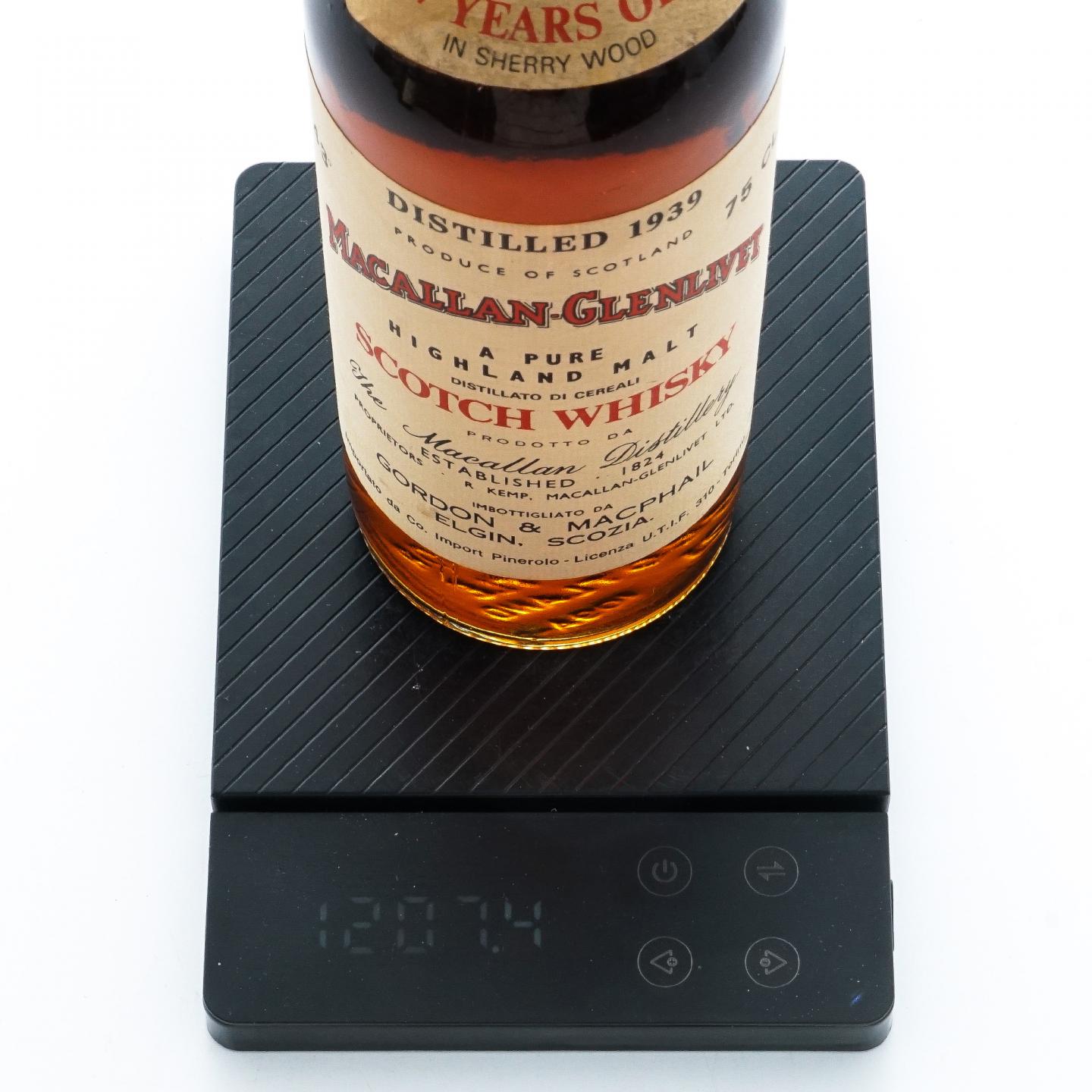 Macallan 麦卡伦 37年 1939 雪莉桶 GM 750ml