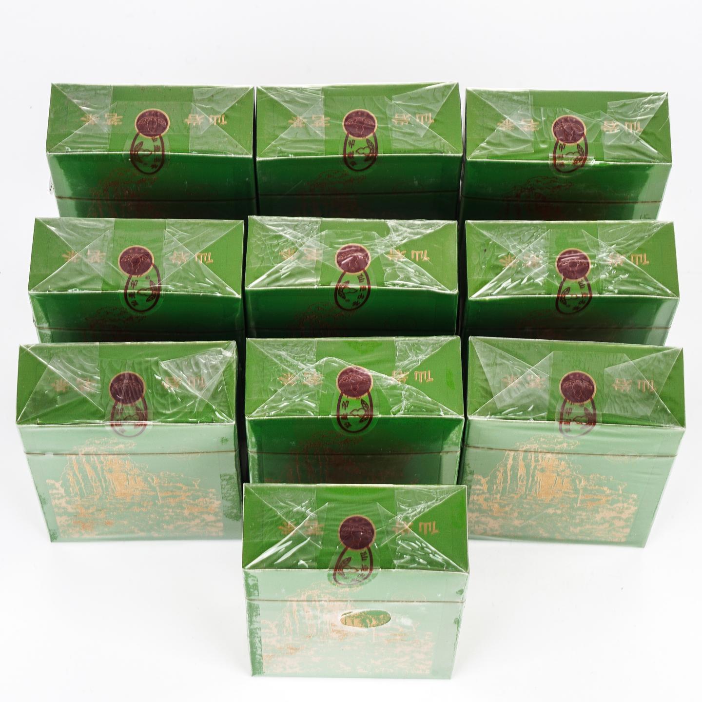 1998/1999年 武夷山市仙岩茶厂精制 正岩特级纯种大红袍 10盒组*20克