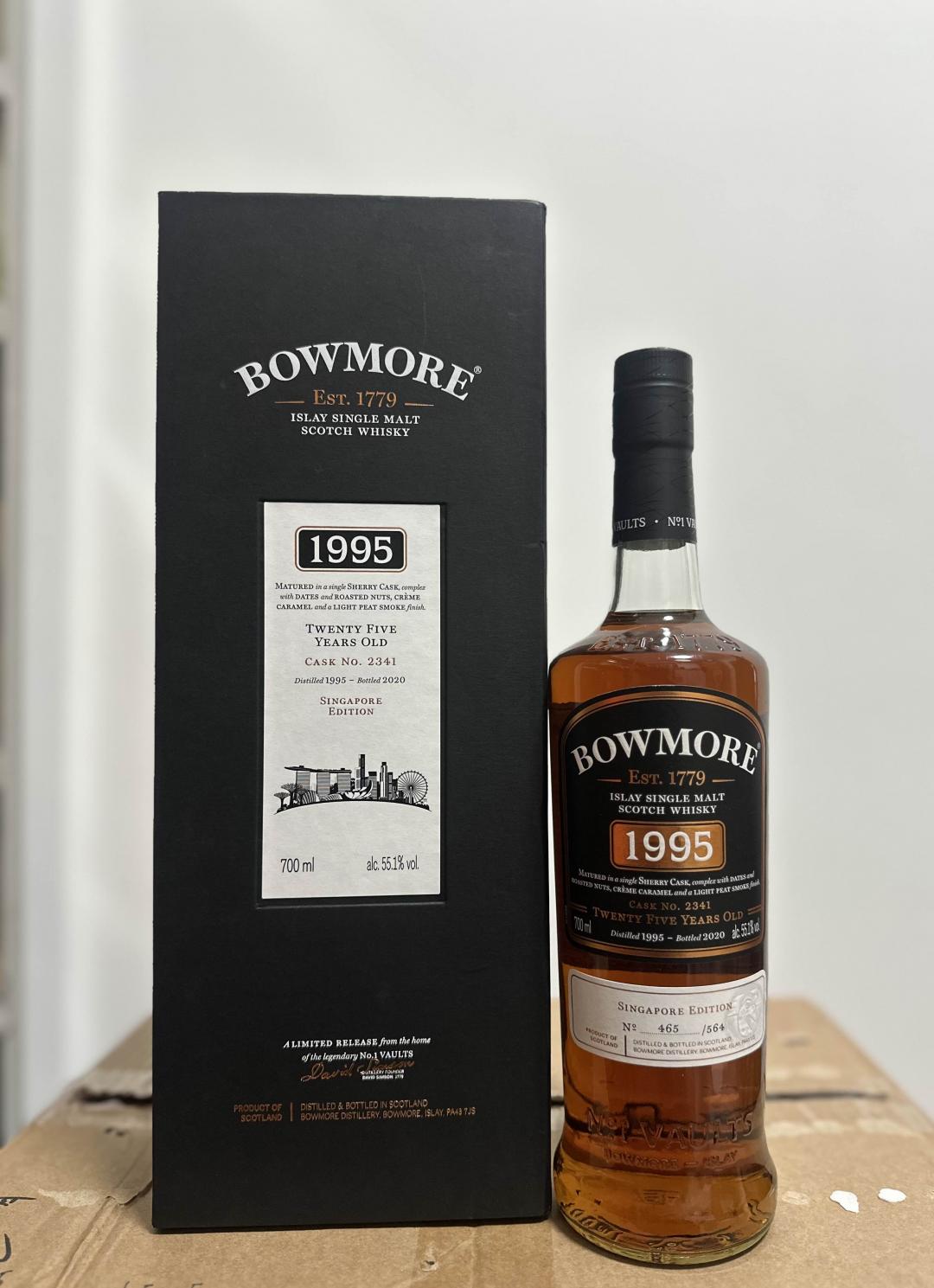 波摩1995-25年单桶 新加坡限定版 评分挺不错